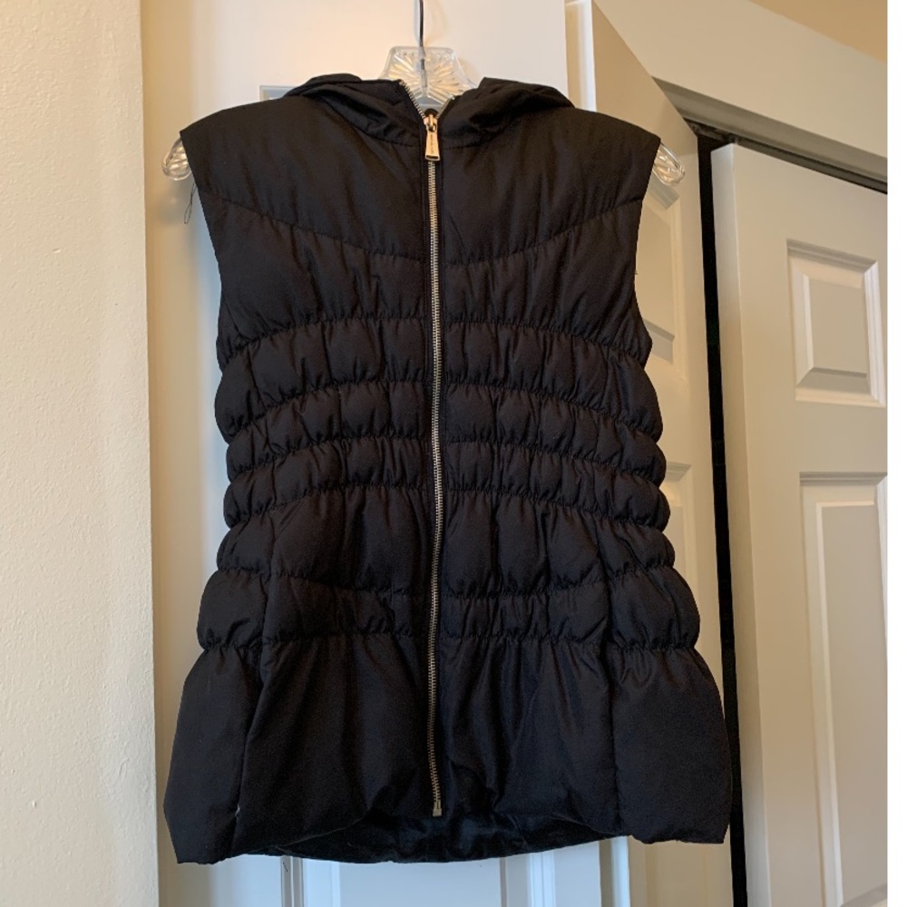 Michael Kors Black Puffer Vest